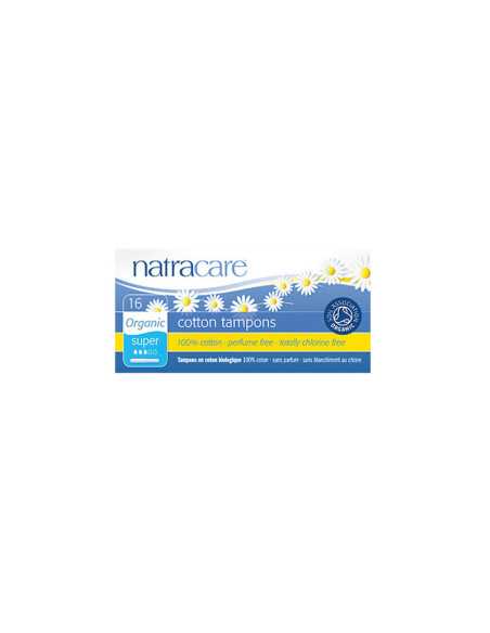 Tampon super con aplicador bio 16 unds Natracare Tampon super con aplicador bio 16 unds Natracare